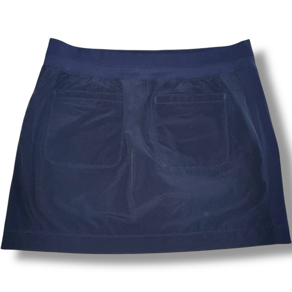 ATHLETA Brooklyn Mid Rise 16” Skort - Navy Women’s 16 - Picture 4 of 9